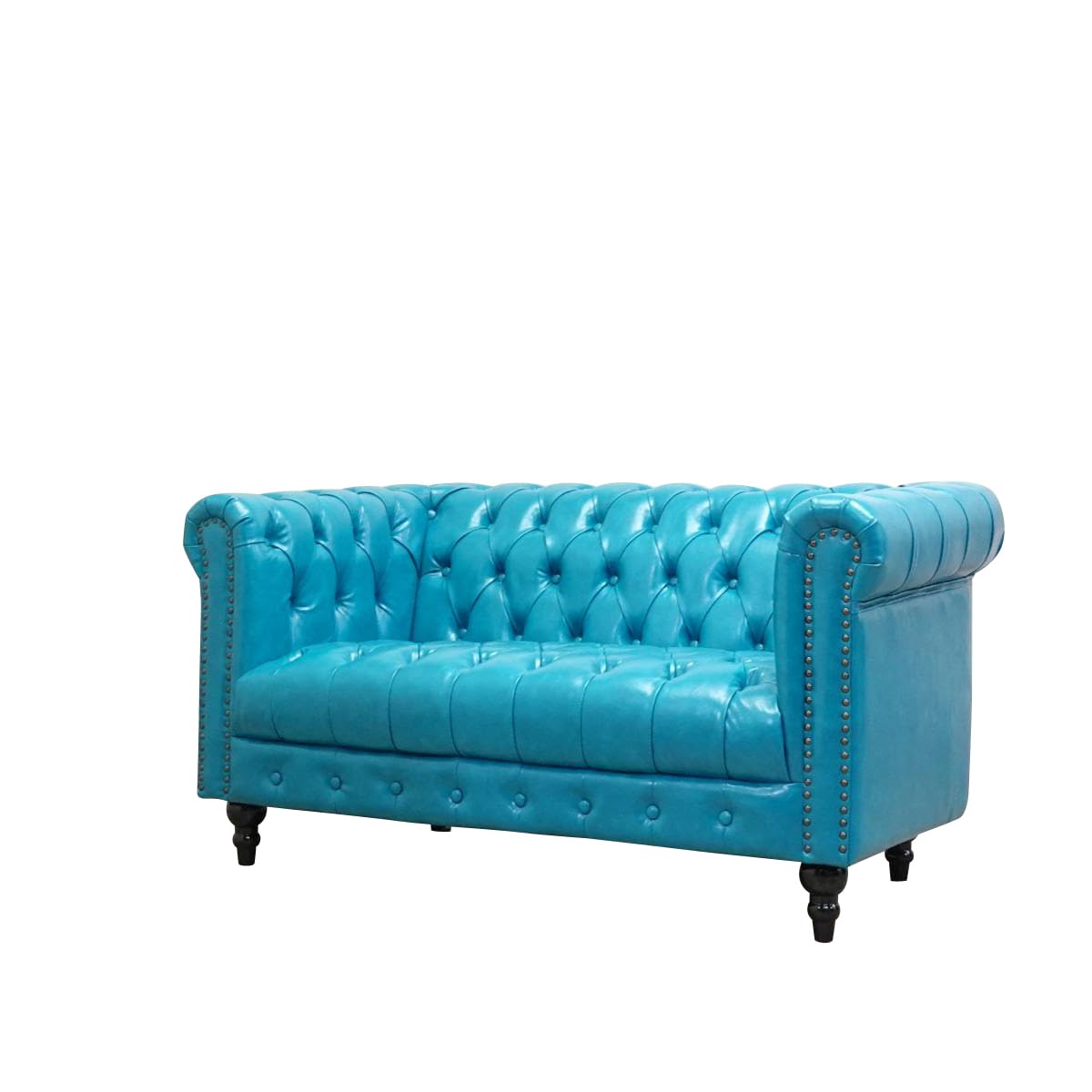 最終値下！ヴィンセントターコイズブルーハイチェア￼